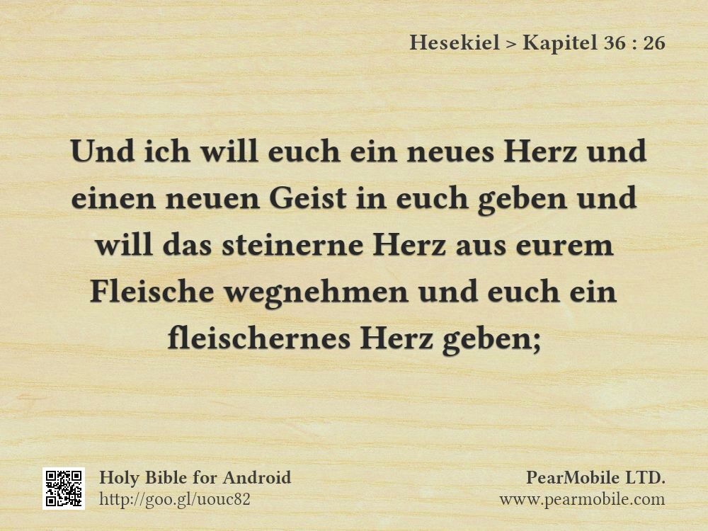 Hesekiel, Kapitel 36:26